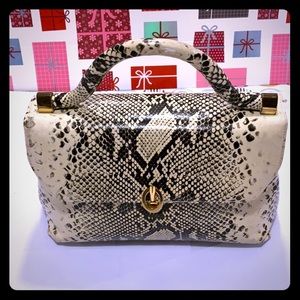 VINTAGE ITEM SAKS Fifth Avenue  Snake Skin Purse